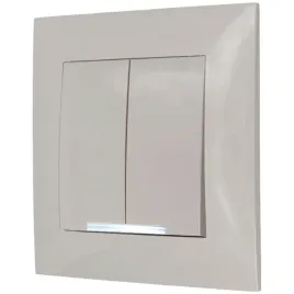 wlacznik-podwojny-podswietlany-z-ramka-seria-szafir-kolor-kaszmirowy-bez