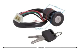 stacyjka-atv-rozne-koncowka-meska-4-przewody-dl-300mm