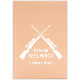 kalendarz-ksiazkowy-2026-planer-mysliwego-brzoskwiniowy-prezent-mix-wzorow
