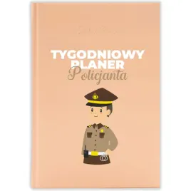 kalendarz-ksiazkowy-2026-planer-policjanta-brzoskwiniowy-na-prezent-wzory