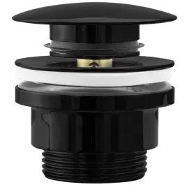 korek-umywalkowy-klik-klak-rea-czarny-metaliczny-uniwersalny-black