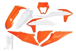 ufo-komplet-plastikow-full-kit-z-oslonami-teleskopow-amortyzatorow-ktm