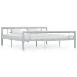 vidaxl-rama-lozka-szaro-biala-metalowa-180x200-cm