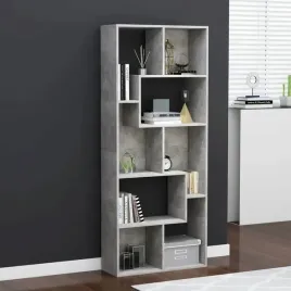 vidaxl-regal-na-ksiazki-szarosc-betonu-67x24x161-cm-plyta-wiorowa