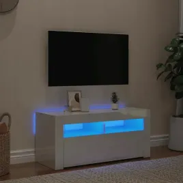 vidaxl-szafka-tv-z-oswietleniem-led-wysoki-polysk-biala-90x35x40-cm