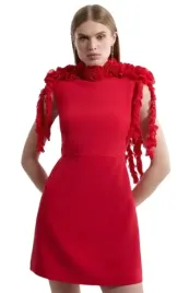 karen-millen-petite-czerwona-sukienka-z-falbanami-przed-kolano-36-b1f