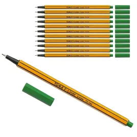 toma-cienkopis-zielony-04-mm-komplet-do-rysowania-zestaw-10-szt