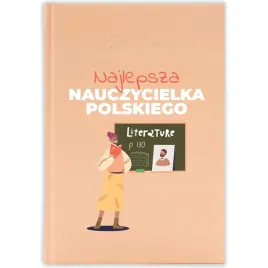 kalendarz-ksiazkowy-2026-najlepsza-nauczycielka-polskiego-brzoskwiniowy-wz