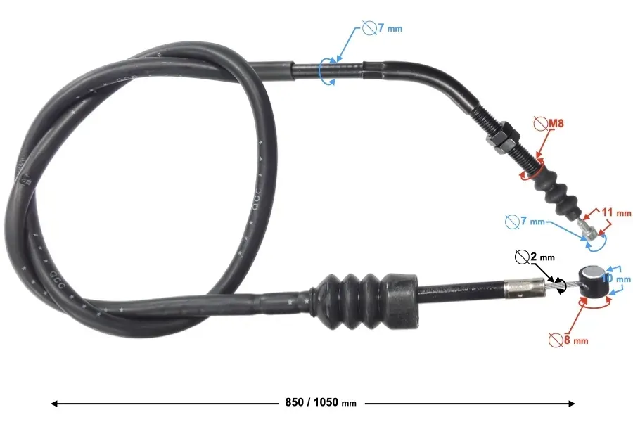 linka-sprzegla-voge-500ac-stan-nowy