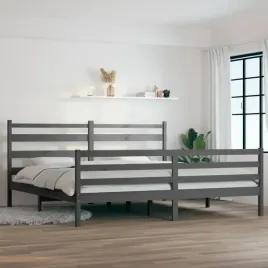 vidaxl-rama-lozka-lite-drewno-sosnowe-200-x-200-cm-szara