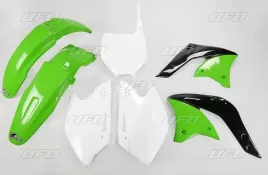 ufo-komplet-plastikow-kawasaki-kxf-250-06-kolor-oem-zielony-bialy-ka204