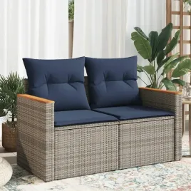 vidaxl-sofa-ogrodowa-z-poduszkami-2-osobowa-szary-polirattan