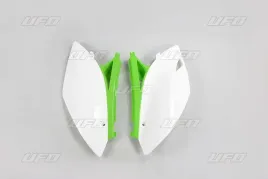 ufo-boczki-tylne-kawasaki-kxf-450-09-11-kolor-oem-bialy-zielony