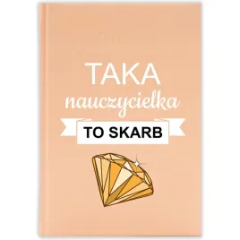 kalendarz-ksiazkowy-2026-taka-nauczycielka-to-skarb-brzoskwiniowy-wzory