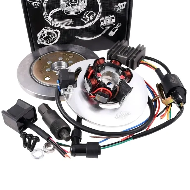 ZAPŁON CDI ELEKTRONICZNY BEZSTRYKOWY DO WSK 125 B1 B3 12V CIĘŻKIE KOŁO