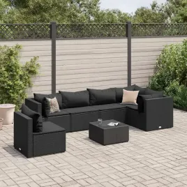 vidaxl-7-cz-zestaw-wypoczynkowy-do-ogrodu-poduszki-czarny-rattan-pe