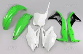 ufo-komplet-plastikow-kawasaki-kxf-250-18-20-kolor-oem-19-bialy-zielony
