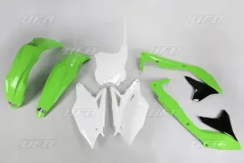 ufo-komplet-plastikow-kawasaki-kxf-450-16-17-kolor-oem-zielony-bialy-cza