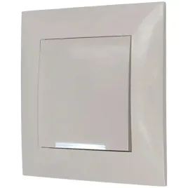 wlacznik-pojedynczy-podswietlany-z-ramka-seria-szafir-kolor-kaszmirowy-bez