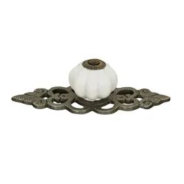 galka-meblowa-ceramiczna-kwiat-z-szyldem-ozdobnym