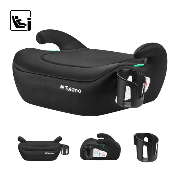 Fotelik samochodowy Tulano Cabby 20 Black 125-150cm I-Size
