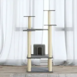 vidaxl-drapak-dla-kota-ze-slupkami-sizalowymi-jasnoszary-110-cm