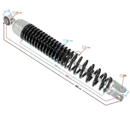 amortyzator-tyl-voge-sr125
