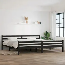 vidaxl-rama-lozka-czarna-lite-drewno-200-x-200-cm