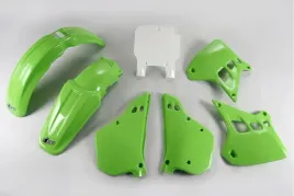 ufo-komplet-plastikow-kawasaki-kx-250-90-91-kolor-oem-zielony-bialy-k