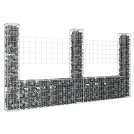 vidaxl-3-slupki-gabionowe-u-ksztaltne-260x20x150-cm-zelazne