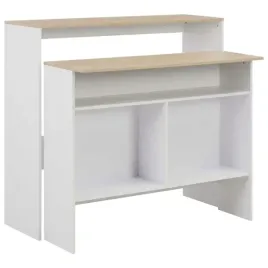 vidaxl-stol-barowy-z-2-blatami-bialy-i-debowy-130-x-40-x-120-cm
