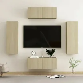vidaxl-4-cz-zestaw-szafek-tv-dab-sonoma-material-drewnopochodny