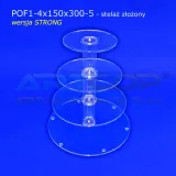 patera-kolowa-4-pietrowa-strong-z-plexi-5mm-stelaz-na-slodki-stol-wesele-stan-nowy-srednica-30-cm
