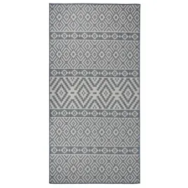 vidaxl-dywan-zewnetrzny-o-plaskim-splocie-100x200-cm-niebieskie-pasy