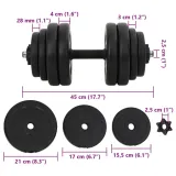 vidaxl-hantel-15-kg-stan-nowy-marka-vidaxl