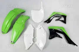 ufo-komplet-plastikow-kawasaki-kxf-450-12-kolor-oem-zielony-bialy-czarny