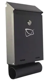 skrzynka-na-listy-poczte-pocztowa-czarna-listowa-na-ogrodzenie-gazetownik