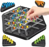 triangle-chess-board-game-interactive-pegboard-game-desktop-board-games-stan-nowy-stan-opakowania-oryginalne