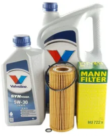 filtr-oleju-mann-6l-oleju-5w30-bmw-2-0d-m47
