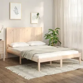 vidaxl-rama-lozka-bez-materaca-120x190-cm-lite-drewno-sosnowe