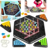 triggle-board-game-chain-triangle-chess-game-desktop-interactive-game-3d
