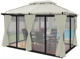 pawilon-minzo-led-3x4m-namiot-imprezowy-ogrodowy-moskitiera-led-kremowy