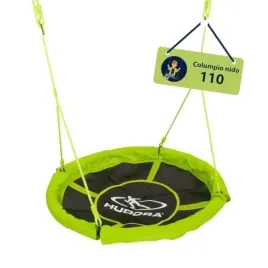 hudora-72156-zielona-hustawka-ogrodowa-bocianie-gniazdo-110-cm-do-100kg