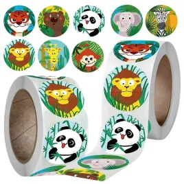 naklejki-motywacyjne-samoprzylepne-nagrody-dzieci-zwierzeta-rolka-500-sztuk