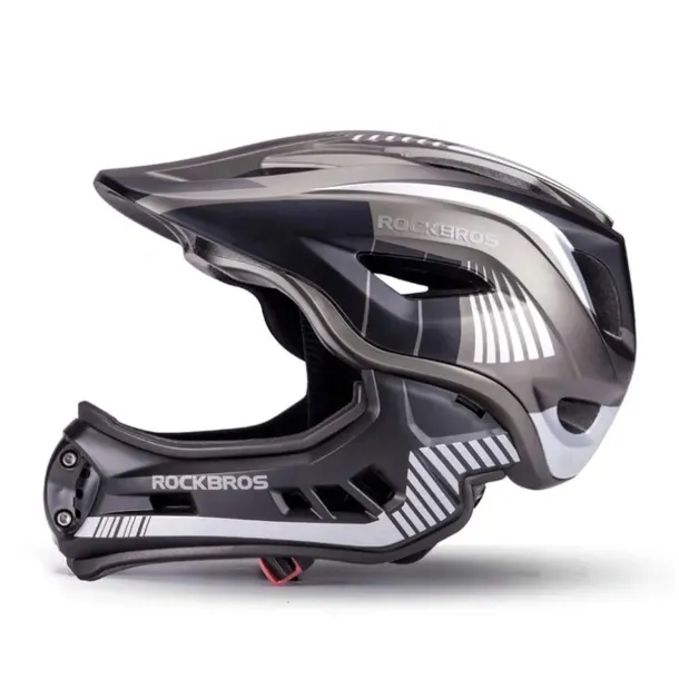 Kask rowerowy szczękowy ROCKBROS dla dzieci Fullface ca-sz M