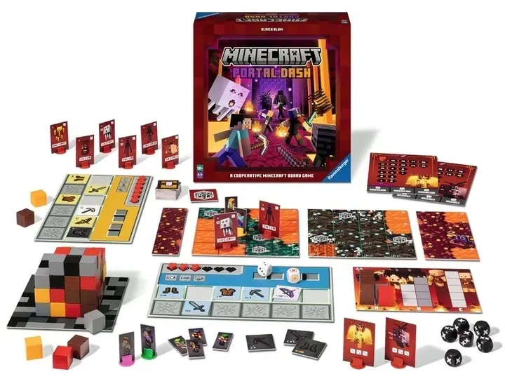 gra-planszowa-ravensburger-minecraft-portal-dash