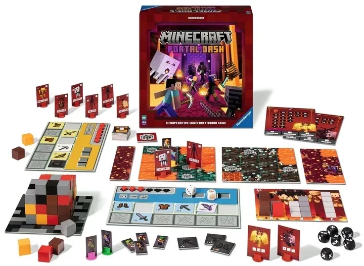 gra-planszowa-ravensburger-minecraft-portal-dash