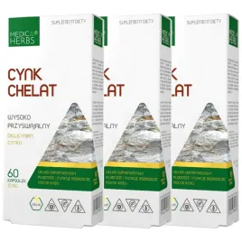 medica-herbs-cynk-chelat-diglicynian-przyswajalny-zdrowa-skora-3x-60-kaps