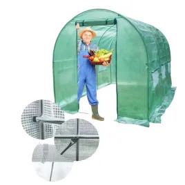 tunel-foliowy-ogrodowy-szklarnia-9m2-45x2x2m-foliak-zielony-na-warzywa