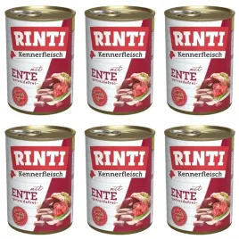 mokra-karma-dla-psa-rinti-kennerfleisch-kaczka-puszka-6-x-400g